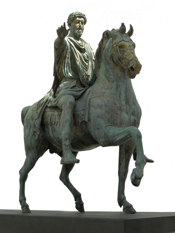 Statue de Marc-Aurle, Muse du Capitole, ROME